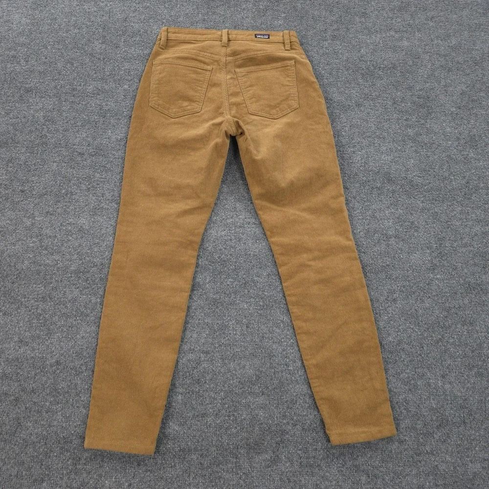 Patagonia Pants Womens 28 Brown Everyday Cords Corduroy‎ Stretch Outdoors Casual